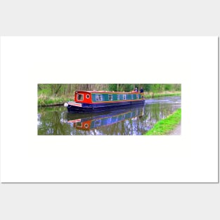 Canal Barge II Posters and Art